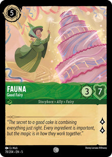 Fauna - Good Fairy 78/204 Common Shimmering Skies Lorcana Near Mint