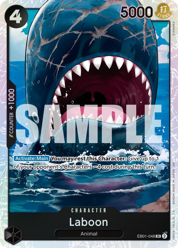 Laboon (Reprint) EB01-048 Premium Booster -The Best- Vol. 2 One Piece Foil NM