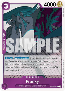 Franky EB02-037 Rare Extra Booster: Anime 25th Collection One Piece Foil NM