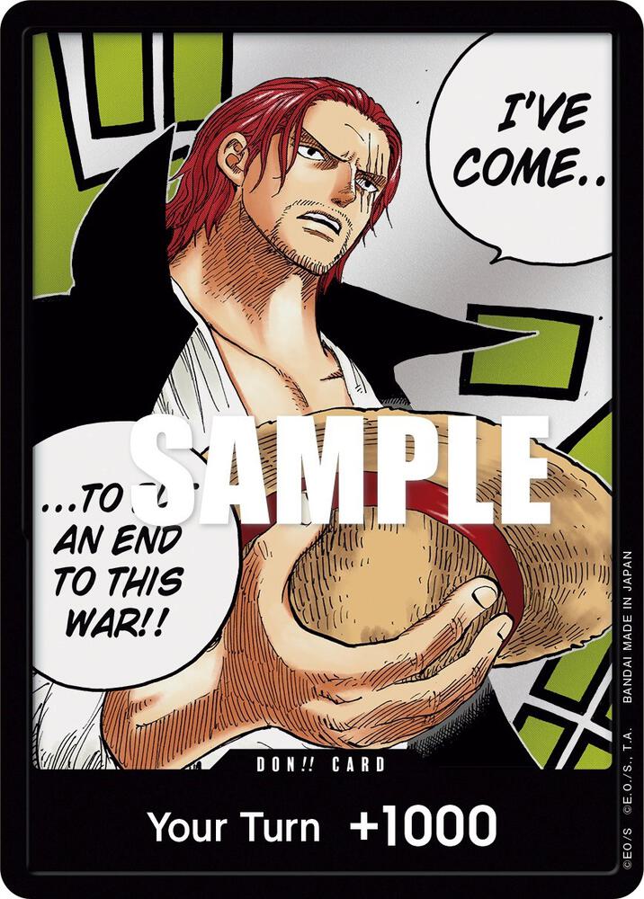 DON!! Card (Manga) DON!! Paramount War One Piece Foil Near Mint