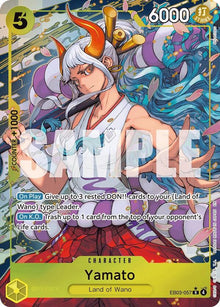 Yamato (Alternate Art) EB03-057 Extra Booster: One Piece Heroines Edition One Piece Foil NM