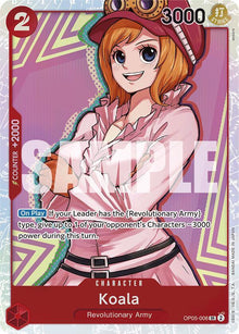 Koala (Reprint) OP05-006 Super Rare Premium Booster -The Best- One Piece Foil NM