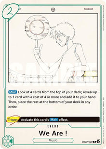 We Are! EB02-020 Rare Extra Booster: Anime 25th Collection One Piece Foil NM