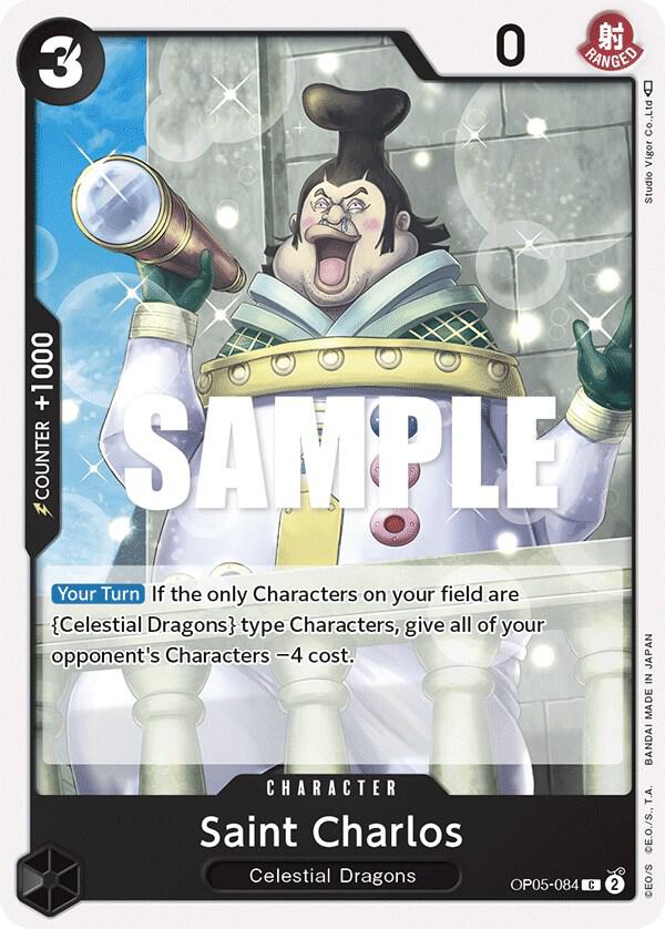 Saint Charlos OP05-084 Common Awakening of the New Era One Piece Near Mint