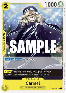Carmel OP04-101 Common Kingdoms of Intrigue One Piece Near Mint