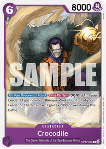 Crocodile OP12-069 Common Legacy of the Master One Piece Near Mint