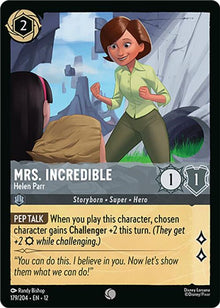 Mrs. Incredible - Helen Parr 179/204 Common Wilds Unknown Lorcana Near Mint