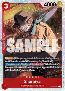 Shuraiya OP06-009 Super Rare Wings of the Captain One Piece Foil Near Mint