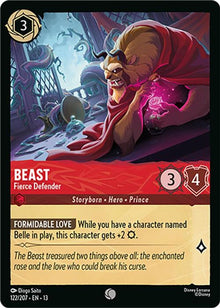 Beast - Fierce Defender 122/204 Common Attack of the Vine! Lorcana Near Mint