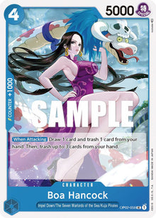 Boa Hancock OP02-059 Uncommon Paramount War One Piece Near Mint