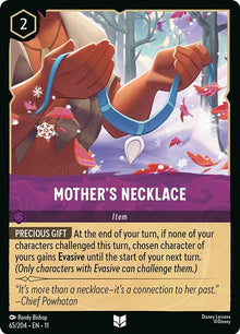 Mother's Necklace 65/204 Uncommon Winterspell Lorcana Near Mint