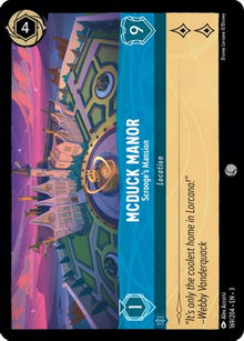 McDuck Manor - Scrooge's Mansion 169/204 Common Into the Inklands Lorcana NM