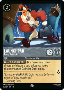 Launchpad - Trusty Sidekick 177/204 Common Winterspell Lorcana Near Mint