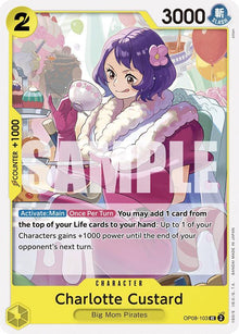 Charlotte Custard OP08-103 Uncommon Two Legends One Piece Near Mint