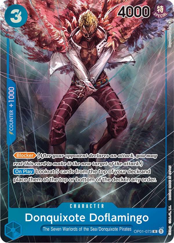 Donquixote Doflamingo (073) (Parallel) OP01-073 Romance Dawn One Piece Foil NM