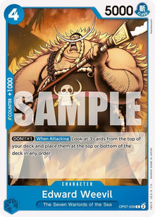 Edward Weevil OP07-039 Common 500 Years in the Future One Piece Near Mint