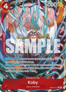 Koby (Alternate Art) PRB02-001 Premium Booster -The Best- Vol. 2 One Piece Foil NM