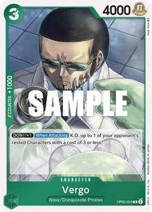 Vergo OP05-023 Rare Awakening of the New Era One Piece Foil Near Mint