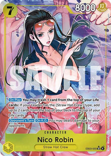 Nico Robin (055) (Alternate Art) EB03-055 Extra Booster: One Piece Heroines Edition One Piece Foil NM