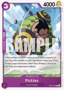 Pickles OP07-069 Common 500 Years in the Future One Piece Near Mint