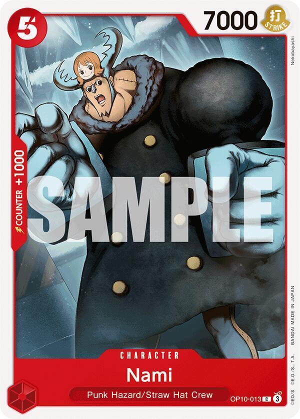Nami (013) OP10-013 Common Royal Blood One Piece Near Mint