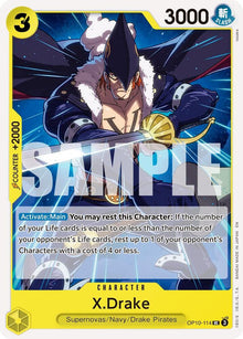 X.Drake (Reprint) OP10-114 Premium Booster -The Best- Vol. 2 One Piece NM