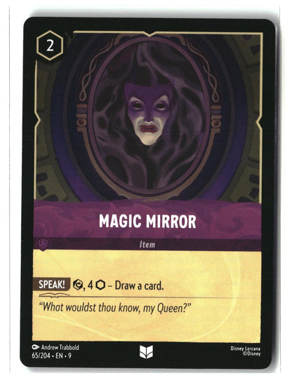 Magic Mirror 65/204 Uncommon Fabled Lorcana Lightly Played