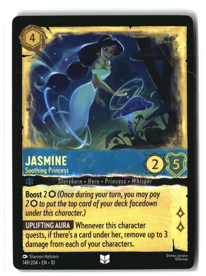 Jasmine - Soothing Princess 149/204 Uncommon Whispers in the Well Lorcana LP