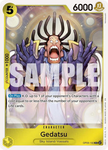 Gedatsu (Reprint) OP05-102 Premium Booster -The Best- Vol. 2 One Piece Foil NM