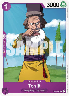 Tonjit OP07-067 Common 500 Years in the Future One Piece Near Mint