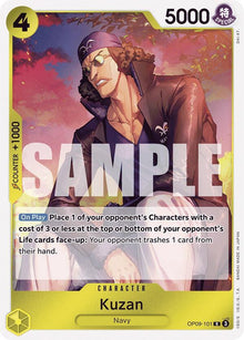 Kuzan OP09-101 Rare Emperors in the New World One Piece Foil Near Mint