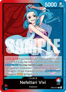 Nefeltari Vivi (001) EB03-001 Extra Booster: One Piece Heroines Edition One Piece NM