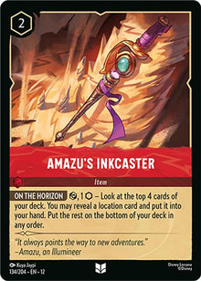 Amazu's Inkcaster 134/204 Uncommon Wilds Unknown Lorcana Near Mint
