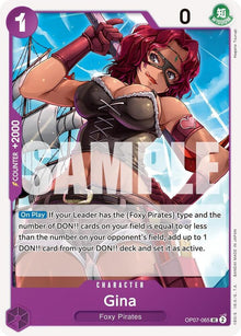 Gina OP07-065 Uncommon 500 Years in the Future One Piece Near Mint