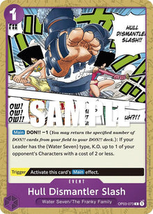Hull Dismantler Slash OP03-073 Common Pillars of Strength One Piece Near Mint