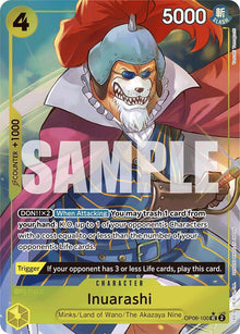 Inuarashi (Full Art) OP06-100 Premium Booster -The Best- One Piece Foil NM