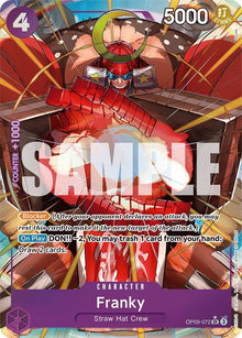 Franky (Parallel) OP09-072 Emperors in the New World One Piece Foil NM