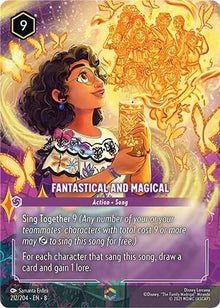 Fantastical and Magical (Enchanted) 212/204 Reign of Jafar Lorcana Holo NM