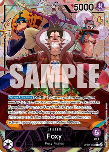 Foxy (059) (Parallel) OP07-059 Leader 500 Years in the Future One Piece Foil NM