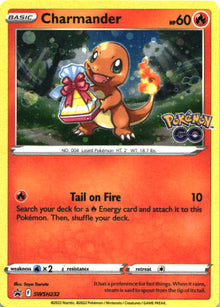 Charmander SWSH232 Holo Promo Sword & Shield Promo Pokemon Lightly Played