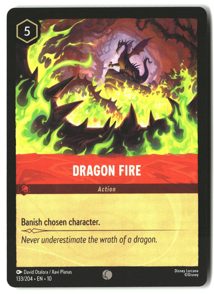 Dragon Fire 133/204 Common Whispers in the Well Lorcana Lightly Played