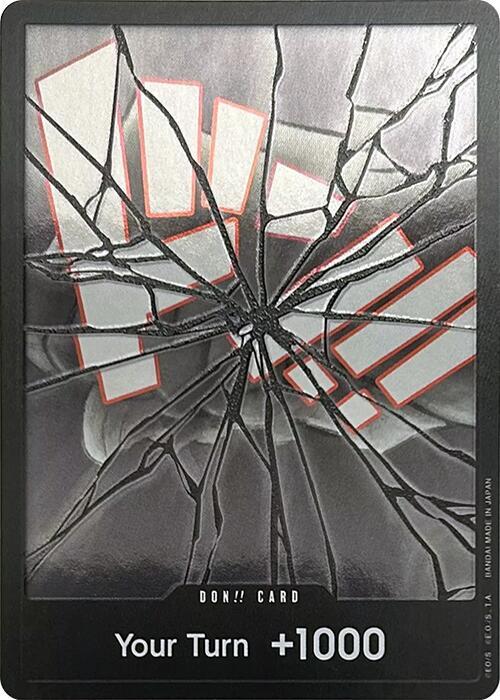DON!! Card (Shattered) (Double Pack Set Vol. 5) Two Legends One Piece Foil NM