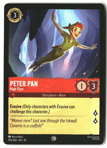 Peter Pan - High Flyer 105/204 Common Whispers in the Well Lorcana LP