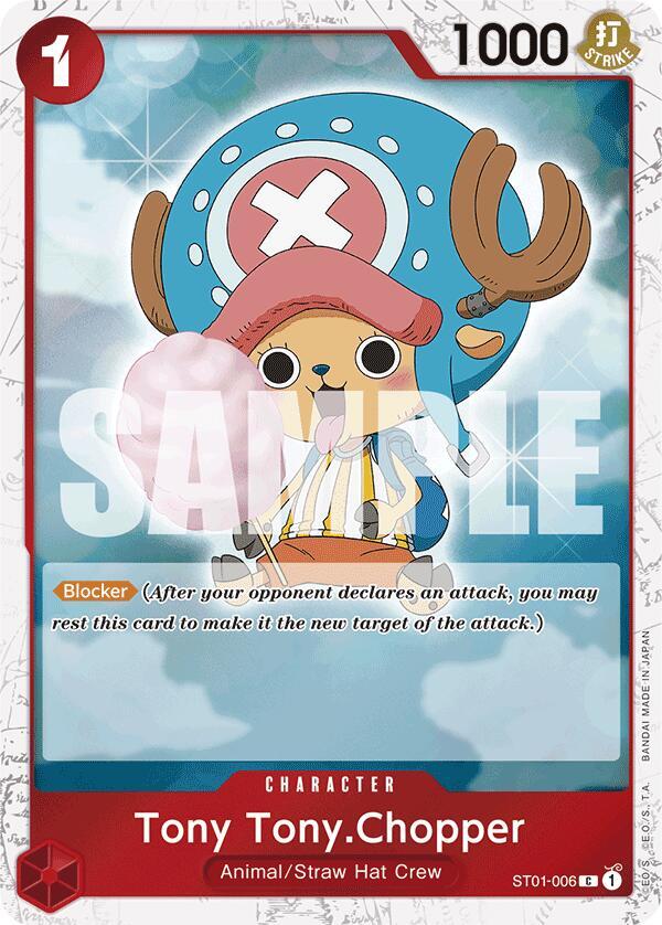 Tony Tony.Chopper (Jolly Roger Foil) ST01-006 Premium Booster -The Best- One Piece NM