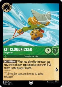 Kit Cloudkicker - Tough Guy 77/204 Uncommon Into the Inklands Lorcana Near Mint