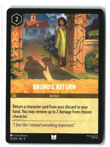 Bruno's Return 29/204 Uncommon Fabled Lorcana Lightly Played