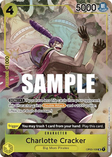 Charlotte Cracker (Alternate Art) OP03-108 Pillars of Strength One Piece Foil NM