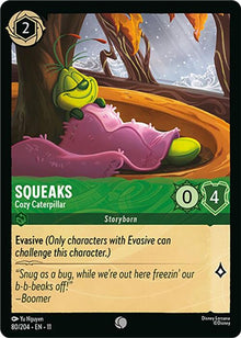 Squeaks - Cozy Caterpillar 80/204 Common Winterspell Lorcana Near Mint