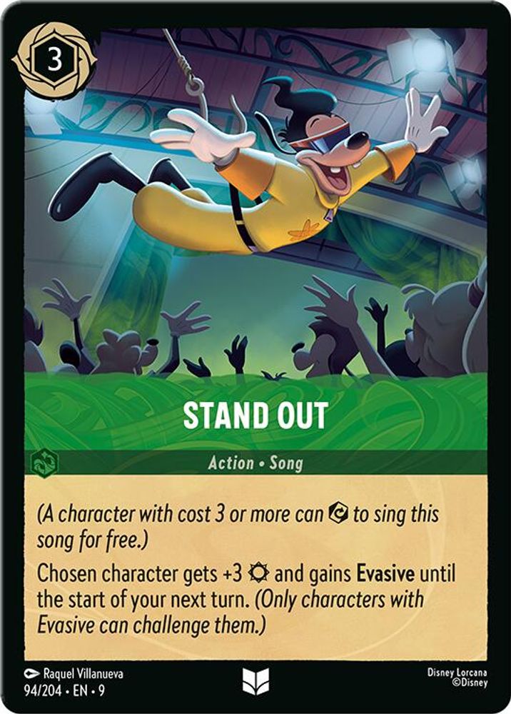 Stand Out 94/204 Uncommon Fabled Lorcana Near Mint