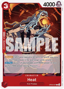 Heat OP09-007 Common Emperors in the New World One Piece Near Mint